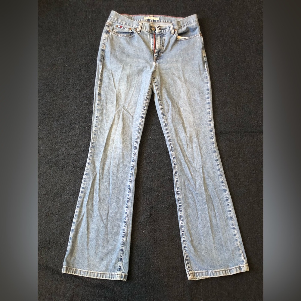Tommy Hilfiger Vintage Light Blue Womens Jeans